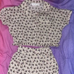 New without tags zara set